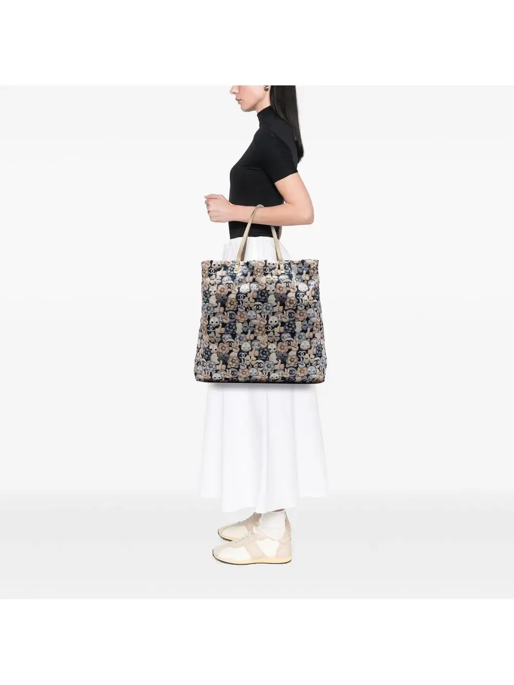 Chanel Large Nylon Cat Emoticon #284825C12B